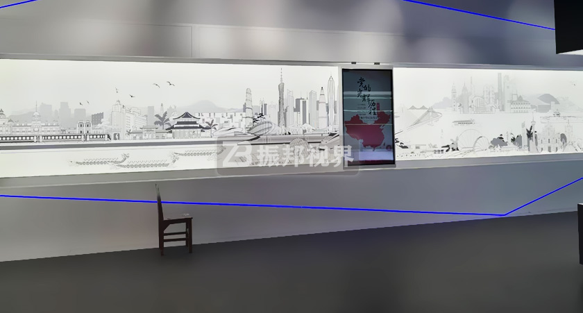 移動滑軌屏展示黨建內(nèi)容 移動滑軌屏展示黨建內(nèi)容