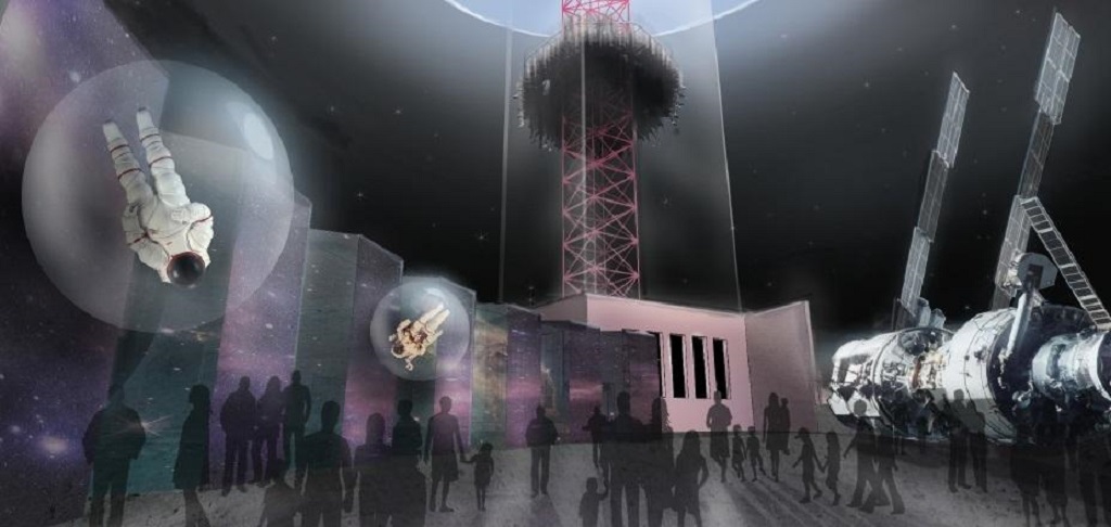 天文科普館設(shè)計 天文館效果圖