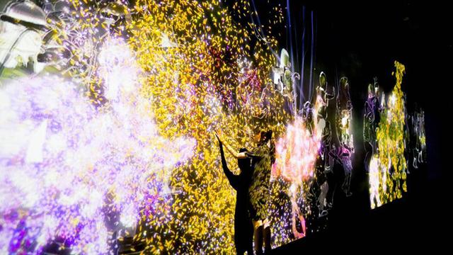 墻面互動投影 娛樂場所墻面互動投影