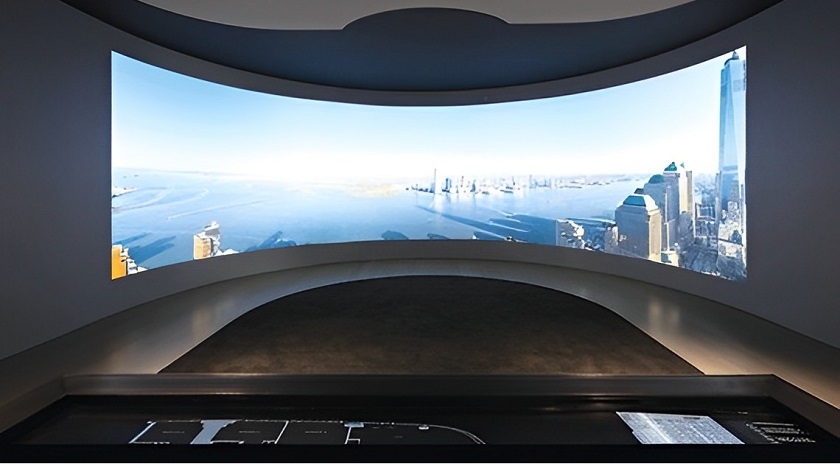 弧幕影院制作 弧幕影院制作效果圖