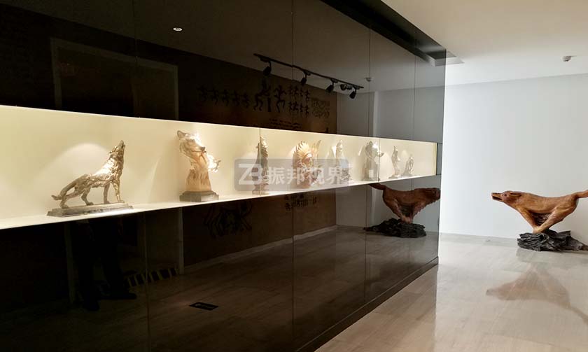 文化展廳展柜 文化展廳中的嵌入式展柜設(shè)計