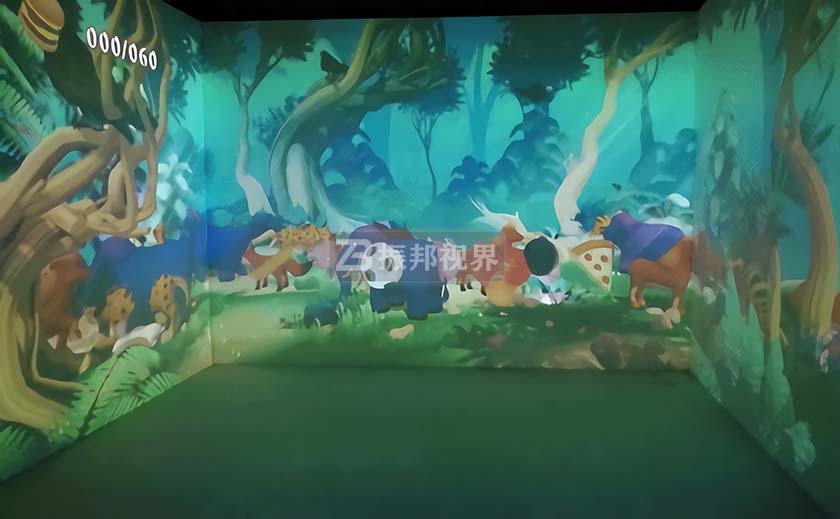 投影互動游戲 投影互動游戲魔法森林效果展示