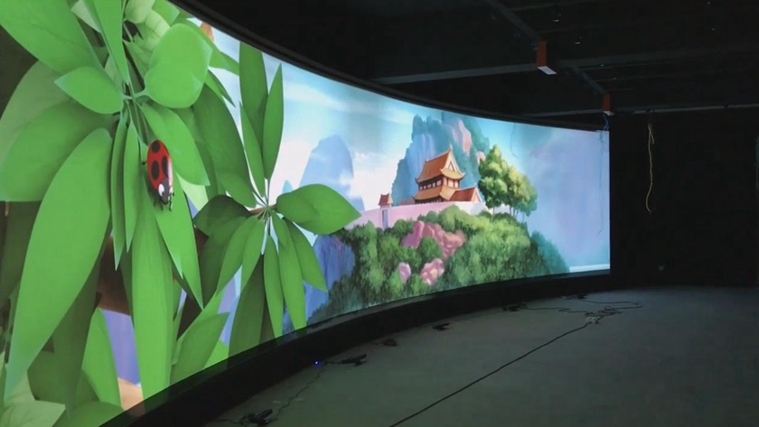 弧幕投影系統(tǒng) 弧幕投影系統(tǒng)布置效果展示