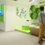 垃圾分類展廳中的多媒體互動(dòng)展示