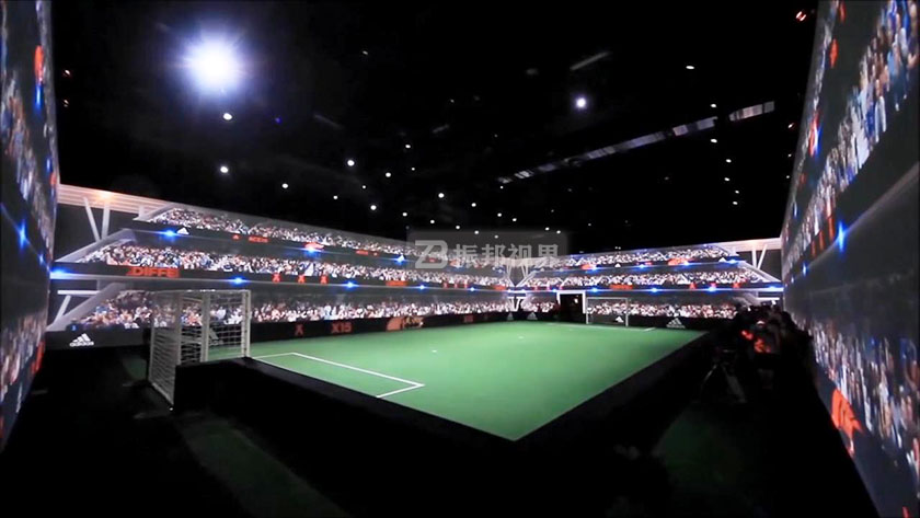 沉浸式空間 足球比賽沉浸式空間展示效果
