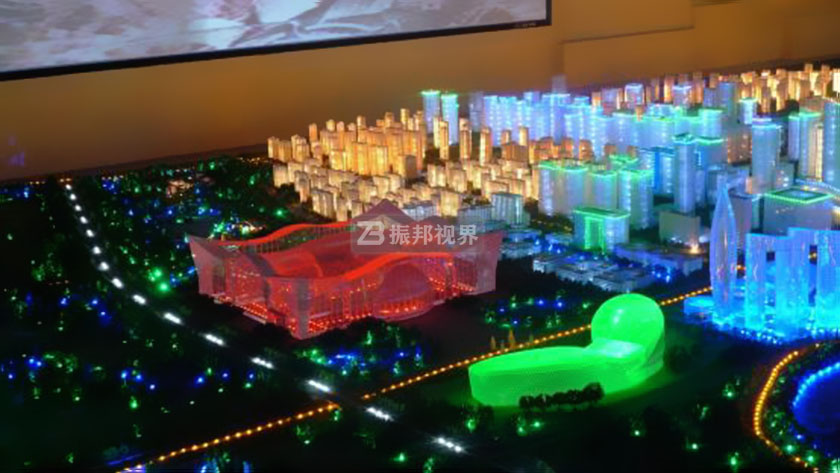 數(shù)字沙盤 三維數(shù)字沙盤中的模型圖