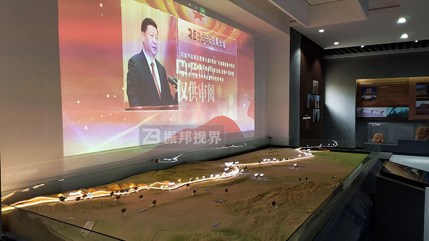 規(guī)劃館 規(guī)劃館中數(shù)字沙盤效果呈現(xiàn)