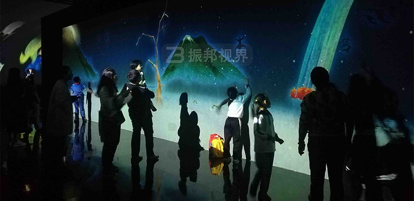 墻面互動投影 主題樂園中的墻面互動投影系統(tǒng)