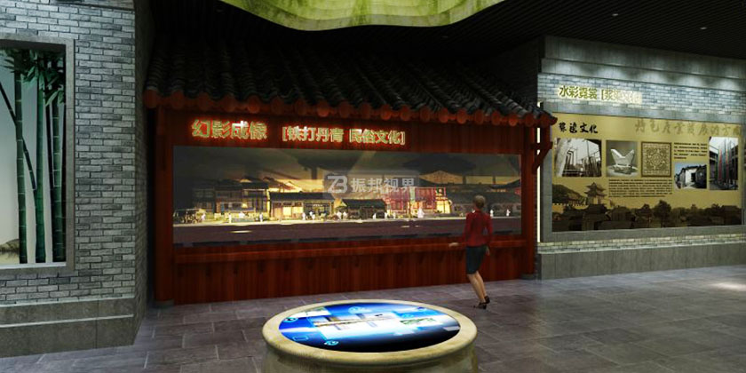 幻影成像展項 博物館中的幻影成像展項