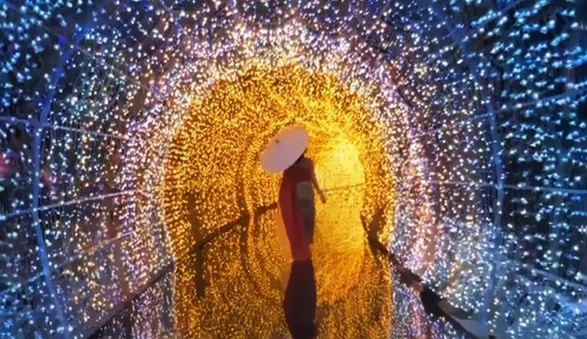 光影效果時光隧道 光影效果時光隧道