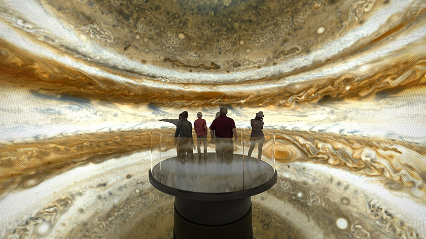 沉浸式展覽中的環(huán)幕投影技術(shù) 沉浸式展覽中的環(huán)幕投影技術(shù)