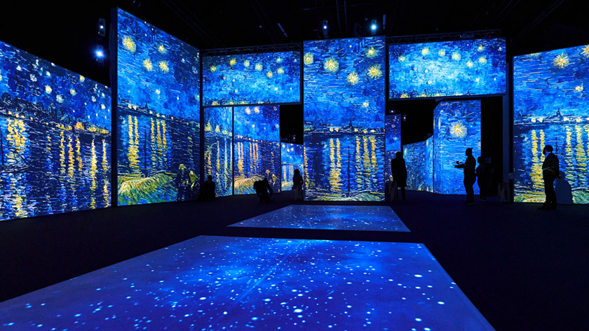藝術(shù)展覽館沉浸式空間 藝術(shù)展覽館沉浸式空間