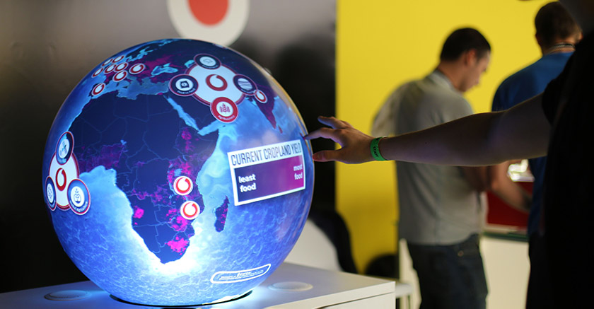 科普展廳中的互動裝置 科普展廳中的互動裝置