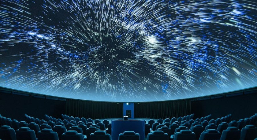 沉浸式展覽中的球幕影院 沉浸式展覽中的球幕影院