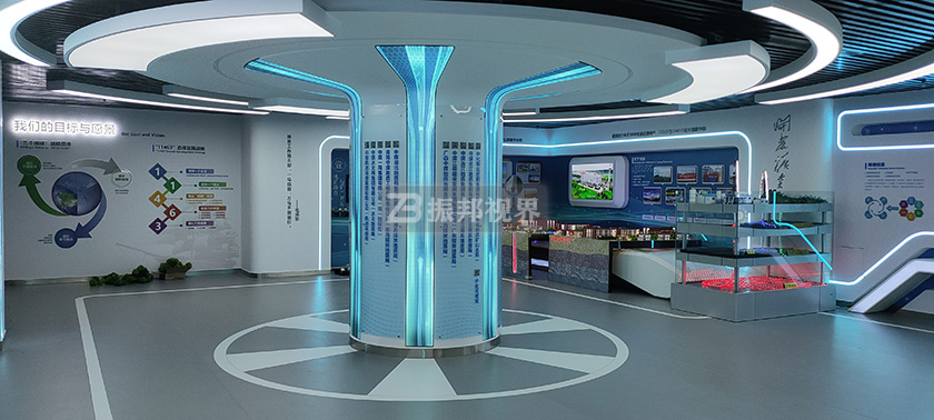 多媒體展廳空間設(shè)計效果圖 多媒體展廳空間設(shè)計效果圖