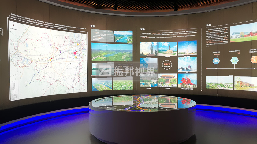 城鄉(xiāng)規(guī)劃館中控大屏 城鄉(xiāng)規(guī)劃館中控大屏