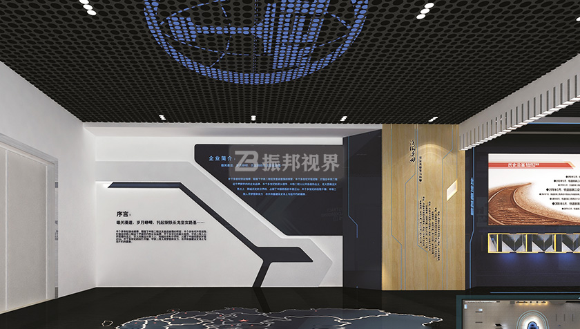 企業(yè)展廳中的多媒體互動裝置 企業(yè)展廳中的多媒體互動裝置