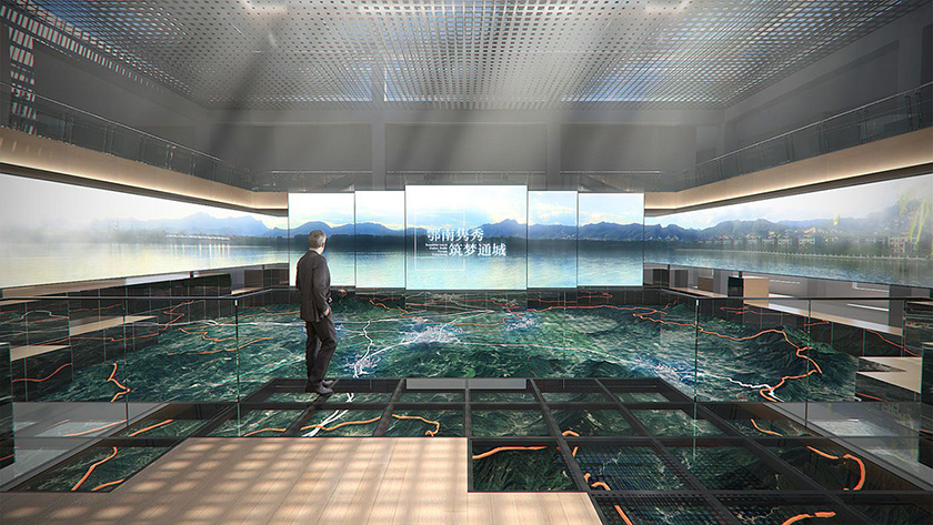 數(shù)字沙盤模型設(shè)計效果圖 數(shù)字沙盤模型設(shè)計效果圖