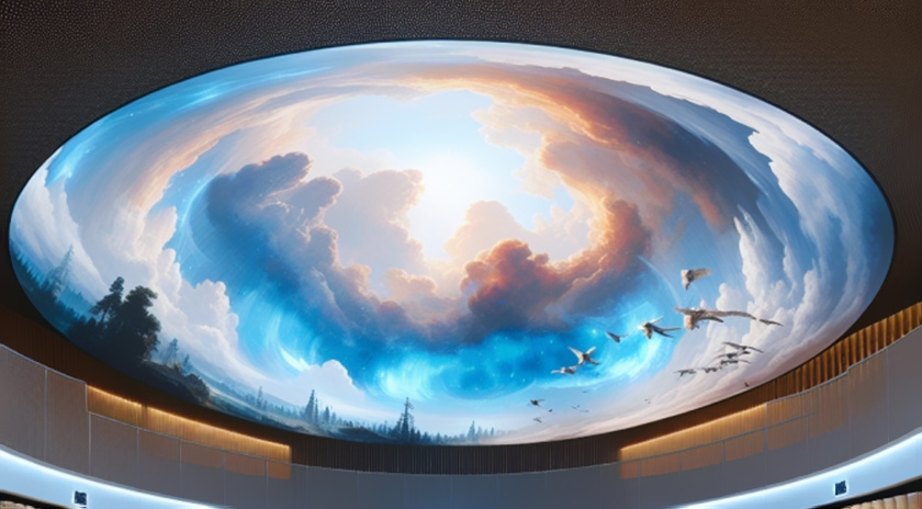 球幕投影 球幕投影