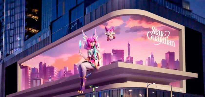 地標(biāo)建筑裸眼3D廣告 地標(biāo)建筑裸眼3D廣告