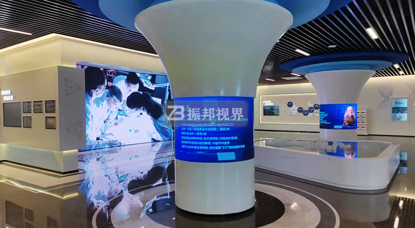企業(yè)展廳弧形屏 企業(yè)展廳弧形屏