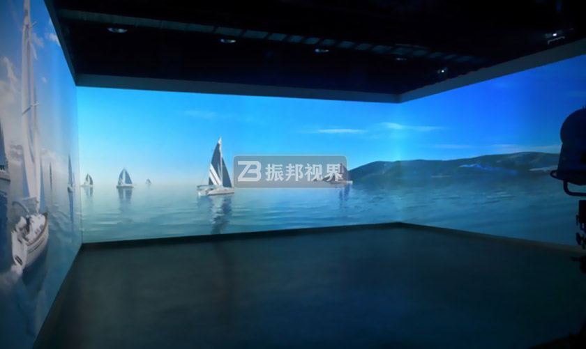 三折幕投影效果 三折幕投影效果