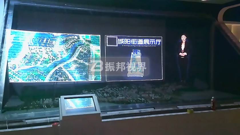 3d全息投影沙盤展示效果 3d全息投影沙盤展示效果