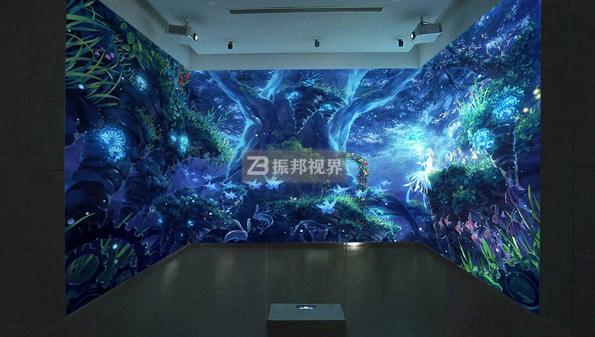 折幕投影制作效果圖 折幕投影制作效果圖