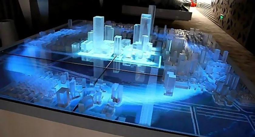 展廳數(shù)字沙盤(pán)制作效果 展廳數(shù)字沙盤(pán)制作效果