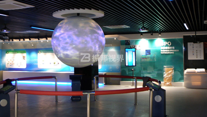科學(xué)教育館中的球幕投影裝置 科學(xué)教育館中的球幕投影裝置