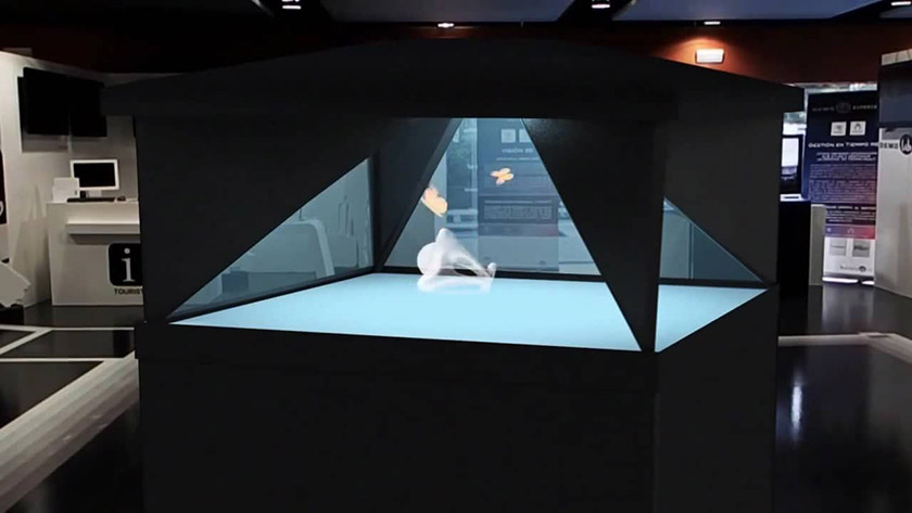 全息投影展示柜 全息投影展示柜