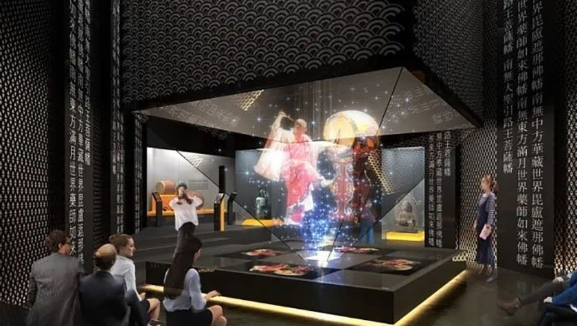 科技公司數(shù)字展廳全息投影技術(shù) 科技公司數(shù)字展廳全息投影技術(shù)