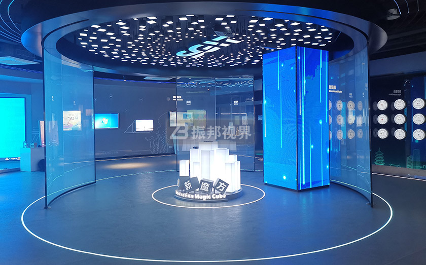 科技館展廳玻璃背投展項(xiàng) 科技館展廳玻璃背投展項(xiàng)
