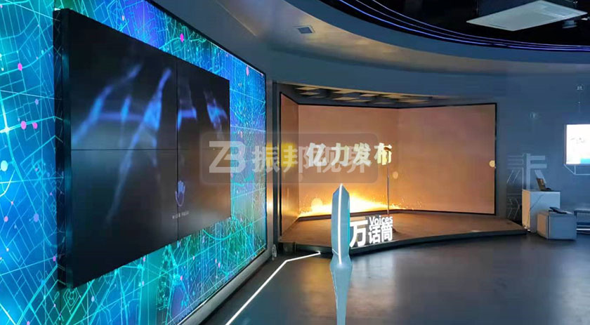 科技企業(yè)展廳中多媒體交互設計 科技企業(yè)展廳中多媒體交互設計