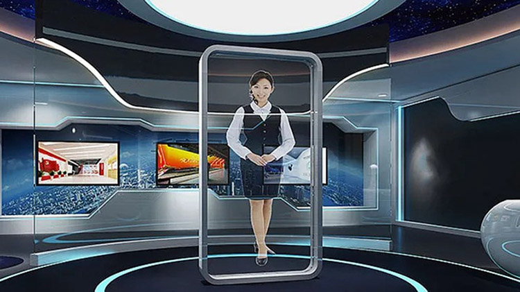 展廳數(shù)字人制作效果