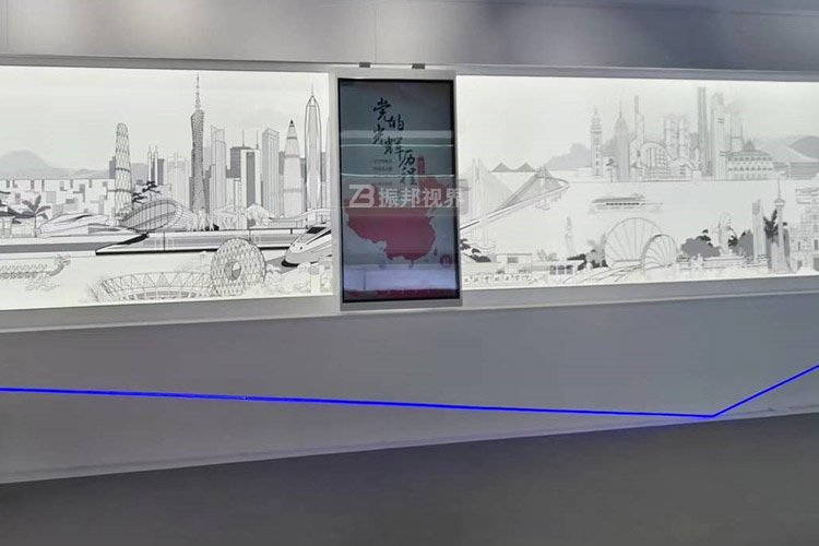 展廳互動滑軌屏應(yīng)用案例