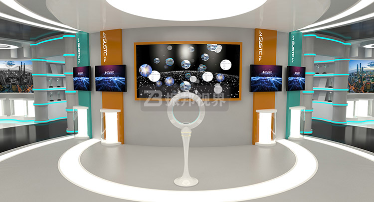 企業(yè)展廳手勢識別設(shè)計效果圖