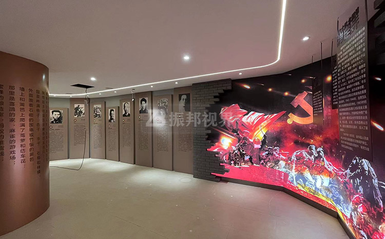 紀念館半景畫效果圖