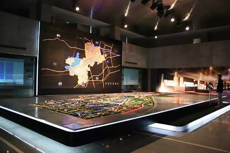 數(shù)字沙盤(pán)LED大屏展示