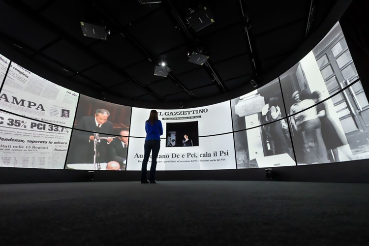 數(shù)字展廳弧幕大屏設(shè)計(jì)