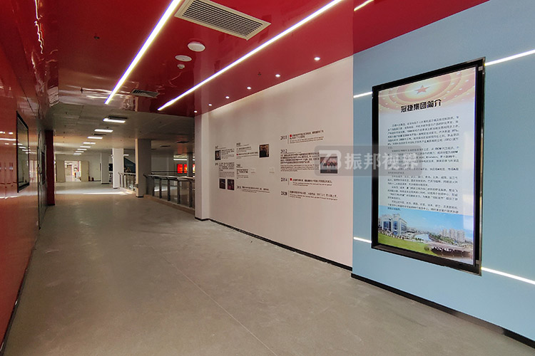 企業(yè)展覽館觸控大屏