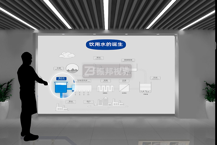 科普館AR互動(dòng)手電筒飲用水的誕生