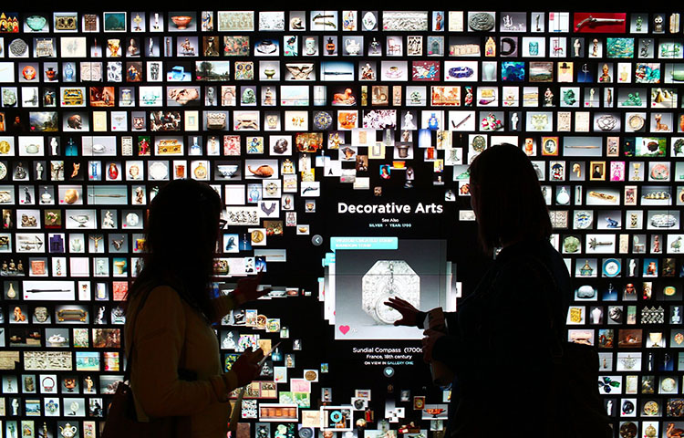 數(shù)字互動墻操作演繹