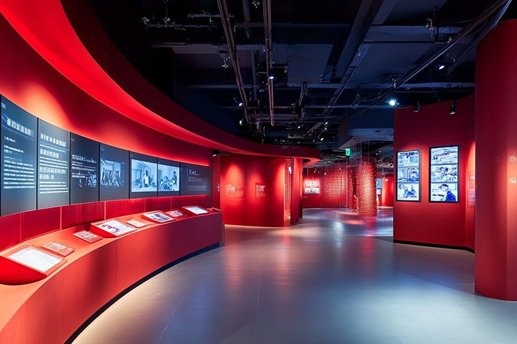 紅色文化展廳多媒體技術(shù)