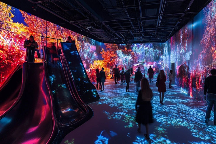 沉浸式投影空間