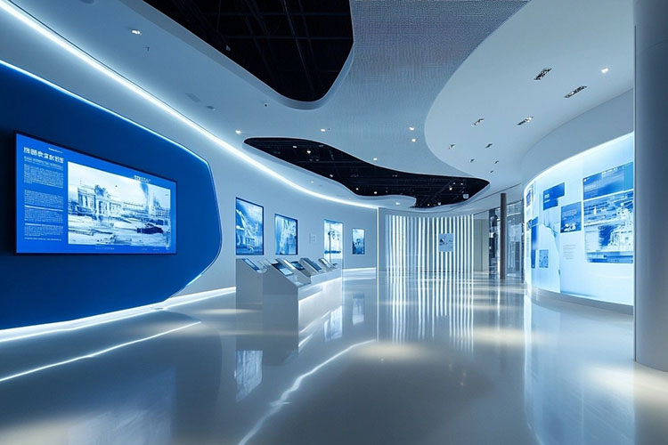 企業(yè)展廳LED大屏