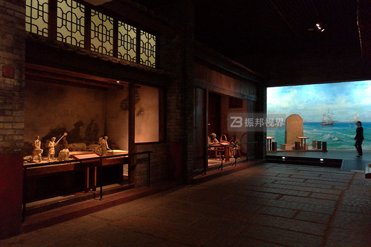 文化展廳多媒體投影