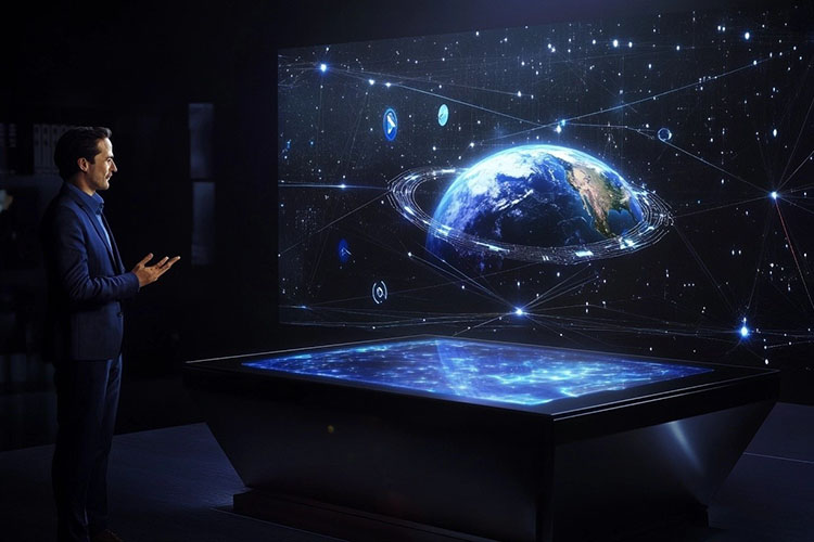 全息展示柜效果圖