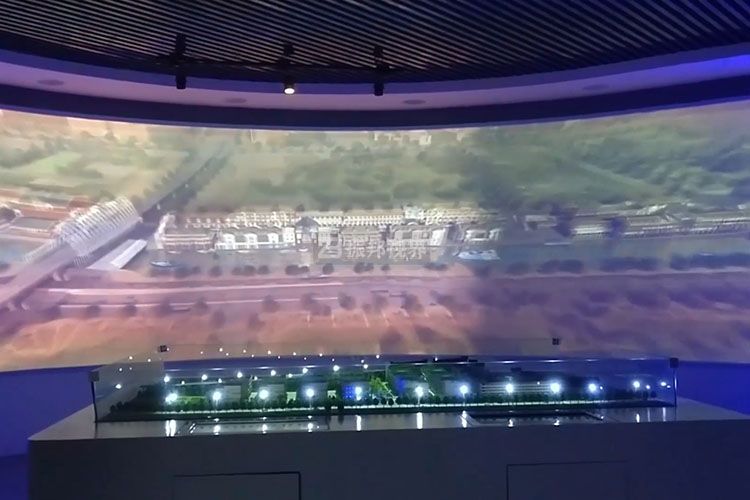 城市展廳三維電子沙盤展示