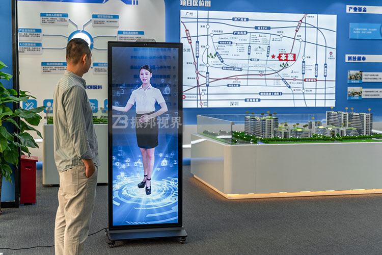 展廳虛擬迎賓系統(tǒng)演示